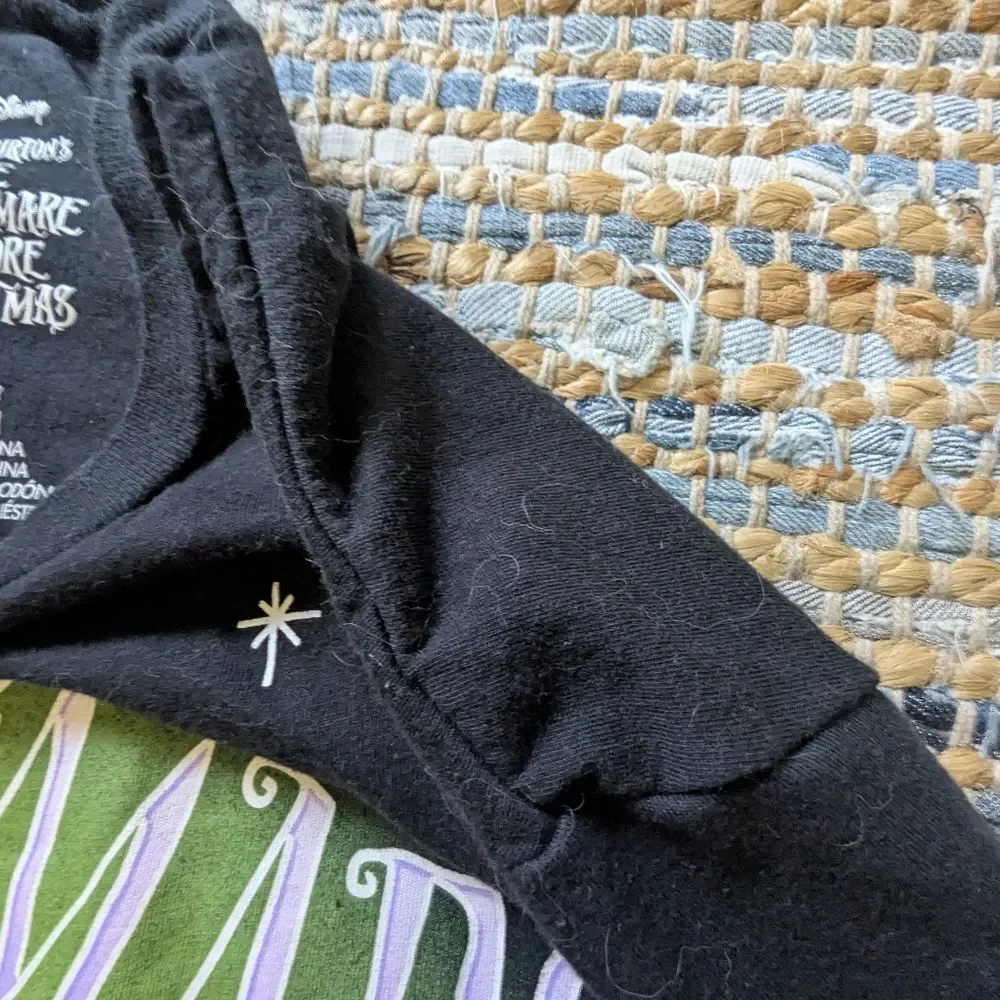 Vtg Nightmare Before Christmas Jack Skellington T-Shirt M Single Stitch Disney - Picture 6 of 9